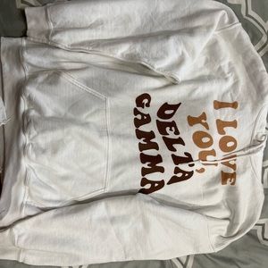 I Love Delta Gamma Hoodie